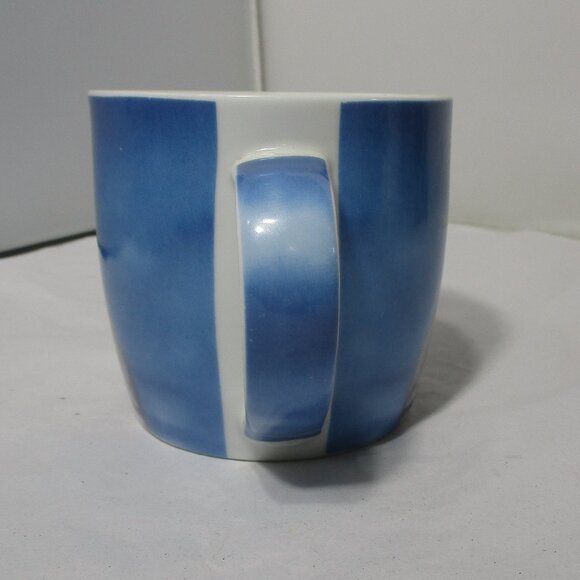 Adorable Mulberry Home Collection White Kitty Cat Ceramic Coffee Mug Cup - Picture 3 of 8